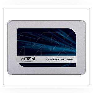Crucial MX500 250GB 3D NAND SATA 2.5 Inch Internal SSD, up to 560MB/s